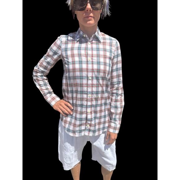 DSQUARED2 Small Italian Plaid Button Down Shirt - Picture 1 of 7